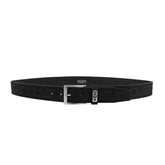 Cult Herren-Gürtel – Stilvoller Velours-Look mit Logoprägung | 4 cm Breite - Vanelion-Taschenwelt